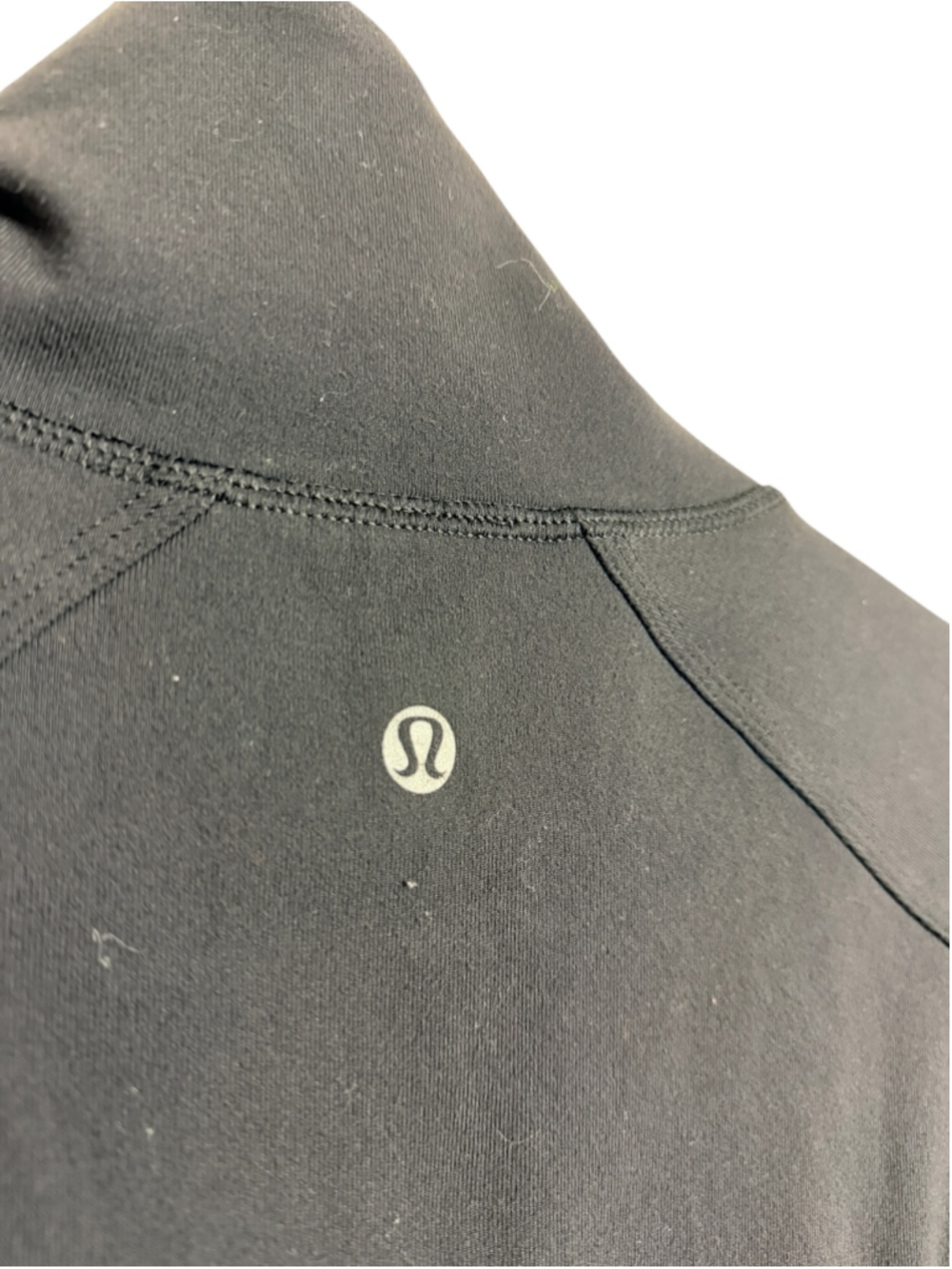 LULULEMON Nice Asana Black Jacket Luon Full Zip Athletic Gym Training Top, Sz 4 - Picture 14 of 16